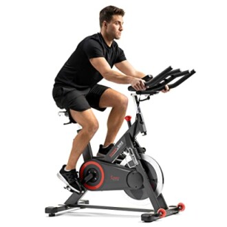 Sunny Health & Fitness Magnetic Belt Drive Indoor Cycling Bike